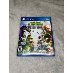 EA Plants vs Zombies Garden Warfare PS4 Video Game Online Shooter Blue Case